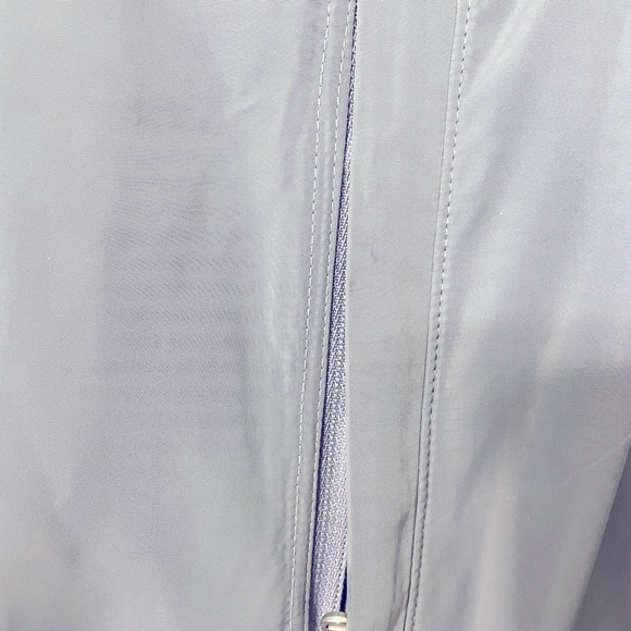Athleta bomber jacket- pale lavender grey- size M - Picture 5 of 6
